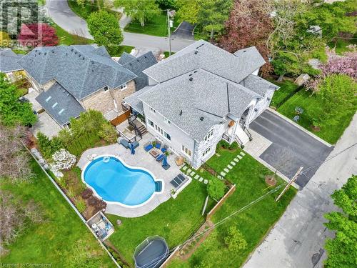 175 Oakhill Place, Ancaster, ON - Outdoor With In Ground Pool With Deck Patio Veranda With View