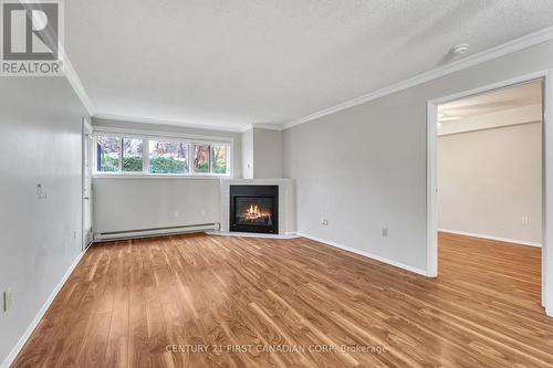 103 - 1 Jacksway Crescent, London, ON - Indoor Photo Showing Living Room With Fireplace