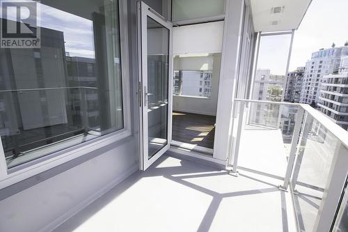 1208 1661 Quebec Street, Vancouver, BC - Outdoor With Balcony With Exterior