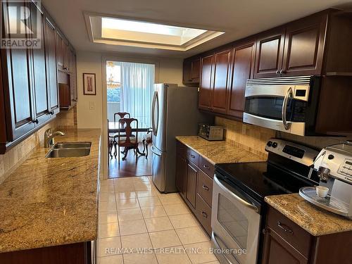 1205 - 95 La Rose Avenue, Toronto, ON - Indoor Photo Showing Kitchen With Double Sink