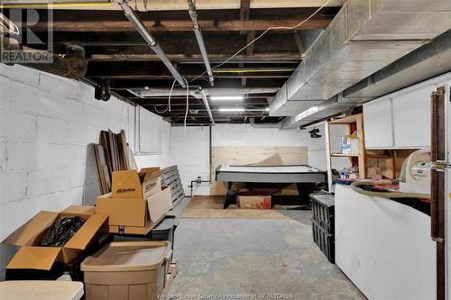 1489 Church, Windsor, ON - Indoor Photo Showing Basement