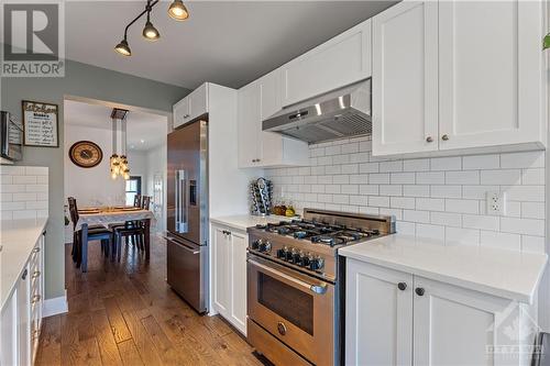 3355 Woodroffe Avenue, Ottawa, ON - Indoor Photo Showing Kitchen With Stainless Steel Kitchen With Upgraded Kitchen