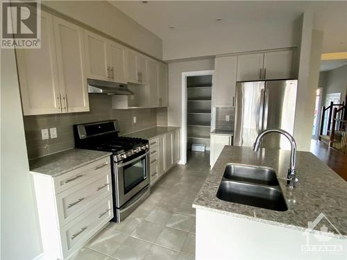 961 Cobble Hill Drive, Ottawa, ON - Indoor Photo Showing Kitchen With Double Sink