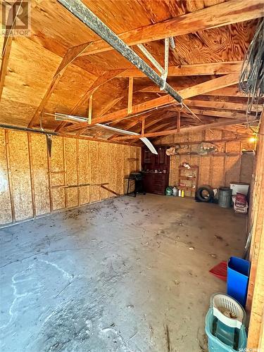 41 Wilkin Street, Fillmore, SK - Indoor Photo Showing Garage