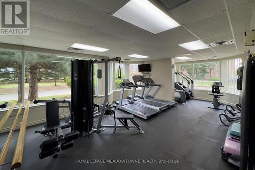 1013 - 135 Hillcrest Avenue, Mississauga, ON - Indoor Photo Showing Gym Room