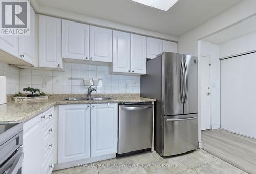 1013 - 135 Hillcrest Avenue, Mississauga, ON - Indoor Photo Showing Kitchen With Stainless Steel Kitchen With Double Sink