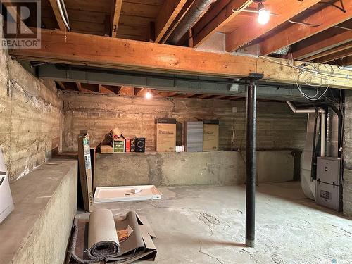 178 Duffield Street W, Moose Jaw, SK - Indoor Photo Showing Basement