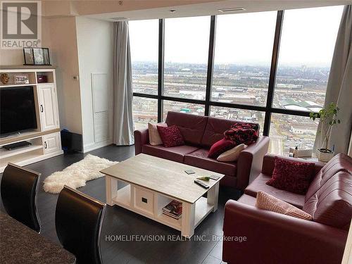 2703 - 2910 Highway 7 Road, Vaughan, ON - Indoor Photo Showing Living Room