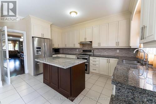 8 Gosling Street W, Brampton, ON - Indoor Photo Showing Kitchen With Double Sink