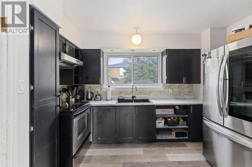 538 Macdonald Ave, Sault Ste. Marie, ON - Indoor Photo Showing Kitchen With Double Sink