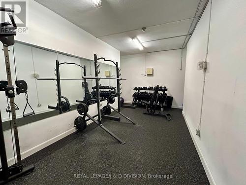 505 - 980 Broadview Avenue, Toronto, ON - Indoor Photo Showing Gym Room