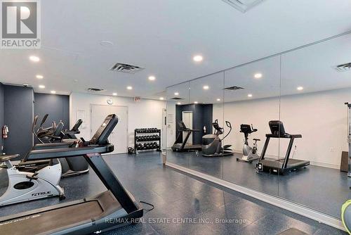 502 - 200 Burnhamthorpe Road E, Mississauga, ON - Indoor Photo Showing Gym Room