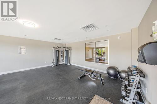 1109 - 716 Main Street E, Milton, ON - Indoor Photo Showing Gym Room