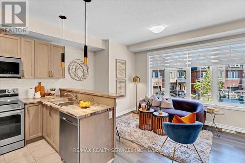 96 - 445 Ontario Street S, Milton, ON - Indoor Photo Showing Kitchen With Double Sink