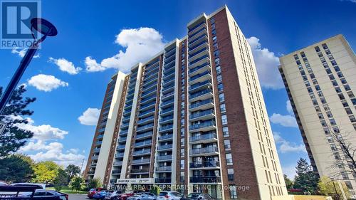 710 - 21 Knightsbridge Road, Brampton, ON - Outdoor With Balcony With Facade