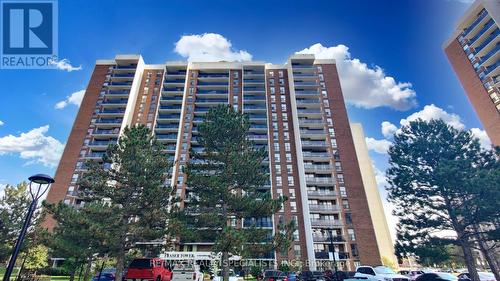 710 - 21 Knightsbridge Road, Brampton, ON - Outdoor With Balcony With Facade