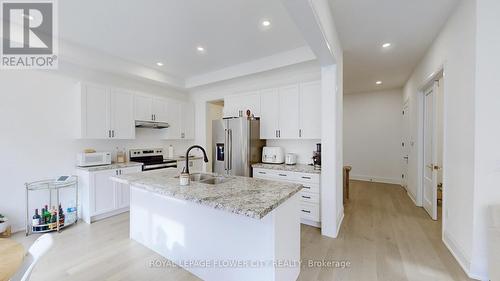 156 Petch Avenue, Caledon, ON - Indoor Photo Showing Kitchen With Double Sink With Upgraded Kitchen