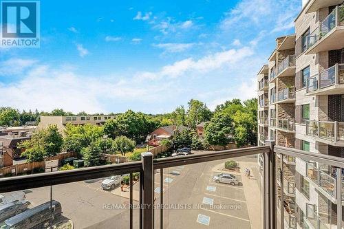 413 - 383 Main Street E, Milton, ON - Outdoor With Balcony