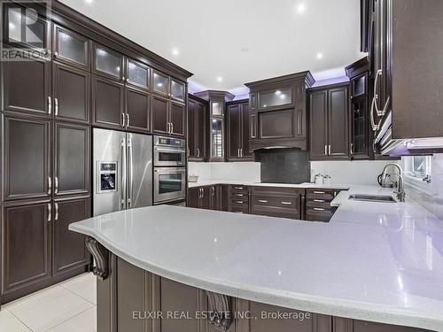 76 Degrey Drive, Brampton, ON - Indoor Photo Showing Kitchen With Stainless Steel Kitchen With Upgraded Kitchen