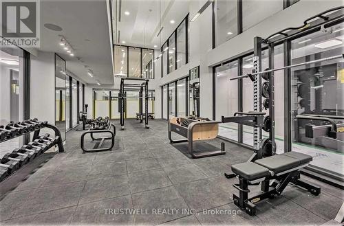 1004 - 158 Front Street E, Toronto, ON - Indoor Photo Showing Gym Room