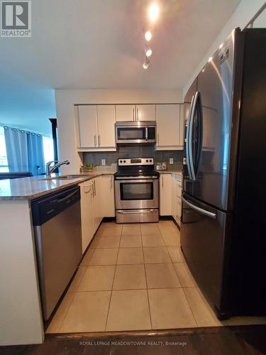 1203 - 33 Bay Street, Toronto, ON - Indoor Photo Showing Kitchen With Double Sink