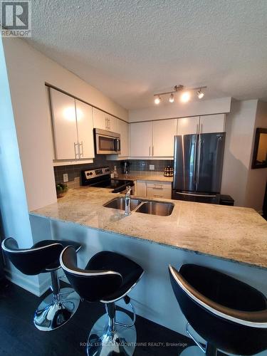 1203 - 33 Bay Street, Toronto, ON - Indoor Photo Showing Kitchen With Double Sink