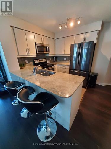 1203 - 33 Bay Street, Toronto, ON - Indoor Photo Showing Kitchen With Double Sink