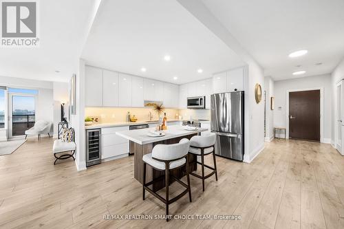 1211 - 100 Harrison Garden Boulevard, Toronto, ON - Indoor Photo Showing Kitchen With Stainless Steel Kitchen With Upgraded Kitchen