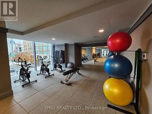 712 - 188 Cumberland Street, Toronto, ON - Indoor Photo Showing Gym Room