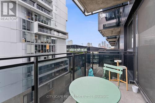 705 - 51 Trolley Crescent, Toronto, ON - Outdoor With Balcony With Exterior