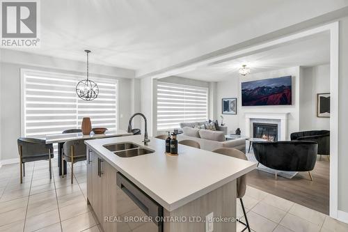 1058 Thompson Drive, Oshawa, ON - Indoor Photo Showing Other Room With Fireplace