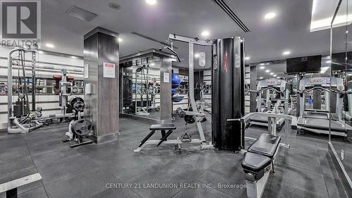 3409 - 21 Carlton Street, Toronto, ON - Indoor Photo Showing Gym Room