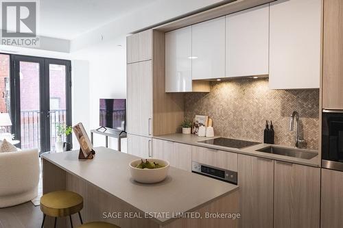 205 - 123 Portland Street, Toronto, ON - Indoor Photo Showing Kitchen With Upgraded Kitchen