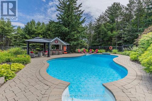 3 Springview Court, East Garafraxa, ON - Outdoor With In Ground Pool With Deck Patio Veranda With Backyard