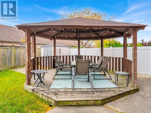 11843 Norbert, Windsor, ON - Outdoor With Deck Patio Veranda