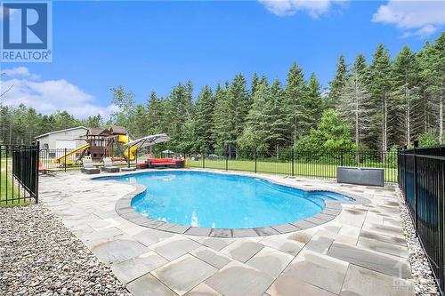 10385 Shaw Road, Mountain, ON - Outdoor With In Ground Pool With Backyard