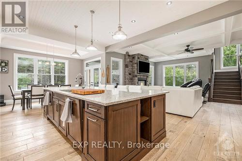 10385 Shaw Road, North Dundas, ON - Indoor Photo Showing Kitchen With Double Sink