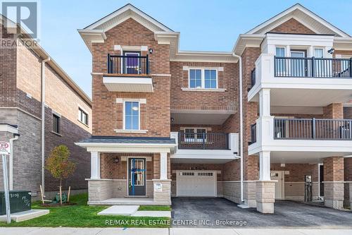 75 - 1317 Leriche Way, Milton, ON - Outdoor With Balcony With Facade