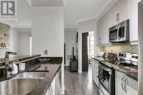 306 - 3351 Cawthra Road, Mississauga, ON - Indoor Photo Showing Kitchen With Double Sink