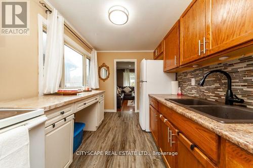 238 Mitchell Avenue, Oshawa, ON - Indoor Photo Showing Kitchen With Double Sink