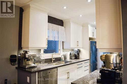 14 Panter Crescent, Ajax, ON - Indoor Photo Showing Kitchen With Double Sink