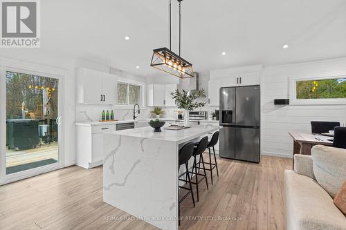 126 Pinecrest Road, Georgina, ON - Indoor Photo Showing Kitchen With Stainless Steel Kitchen With Upgraded Kitchen