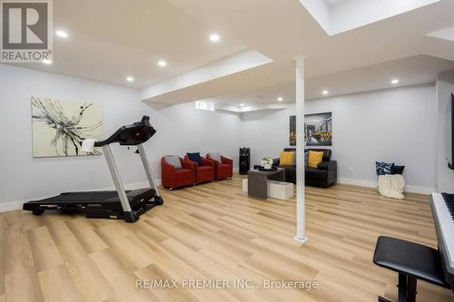 126 Barrow Avenue, Bradford West Gwillimbury, ON - Indoor Photo Showing Gym Room