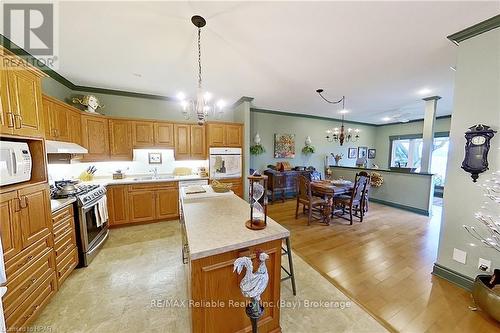 24 Bayfield Mews Lane, Bluewater (Bayfield), ON - Indoor Photo Showing Kitchen With Double Sink