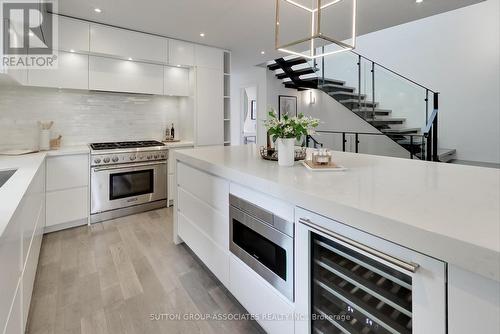 302 Winona Drive, Toronto, ON - Indoor Photo Showing Kitchen With Upgraded Kitchen