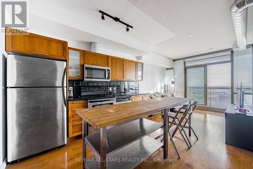 2105 - 33 Mill Street, Toronto, ON - Indoor Photo Showing Kitchen With Stainless Steel Kitchen