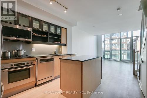 1306 - 36 Blue Jays Way, Toronto, ON - Indoor Photo Showing Kitchen With Stainless Steel Kitchen