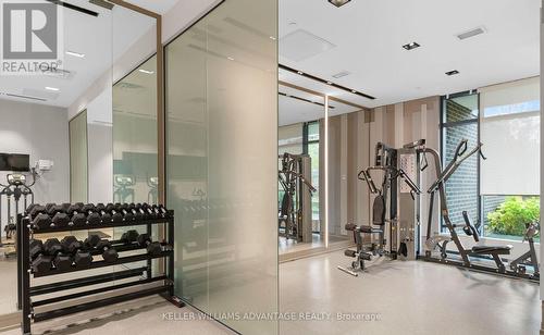 1109 - 128 Fairview Mall Drive, Toronto, ON - Indoor Photo Showing Gym Room