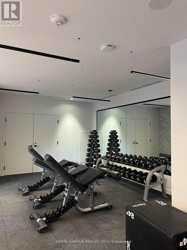 213 - 127 Broadway Avenue N, Toronto, ON - Indoor Photo Showing Gym Room