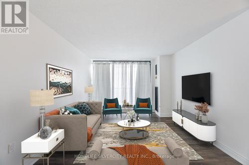 904 - 17 Knightsbridge Road, Brampton, ON - Indoor Photo Showing Living Room